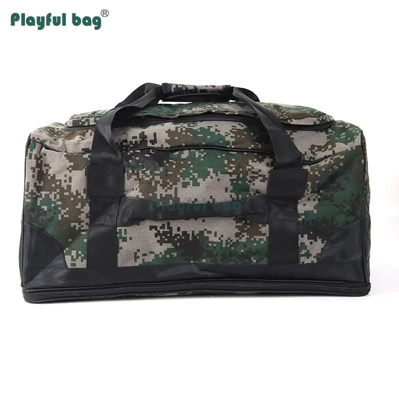 Mochila de camuflaje, bolso de viaje impermeable, mochila portátil para equipaje de montaña y senderismo, AVA38 - imagen 2