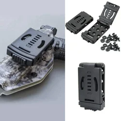 El clip para cinturón Kydex multifuncional está diseñado para clips de herramientas al aire libre de bricolaje, Compatible con cinturones y clips para funda magnética