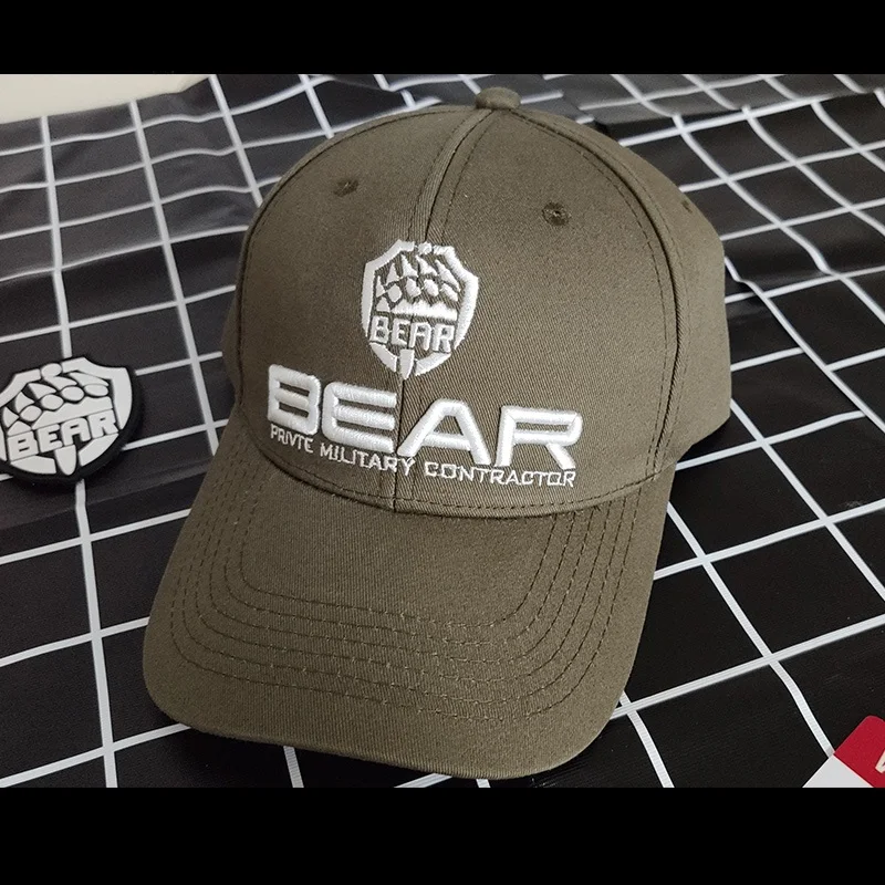 Takov sombrero periférico, gorra de béisbol táctica del mismo estilo, oso utec, Cosplay, Campamento, bordado, ropa de caza táctica - imagen 5