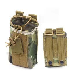 Portaemisora MOLLE regulable para radio