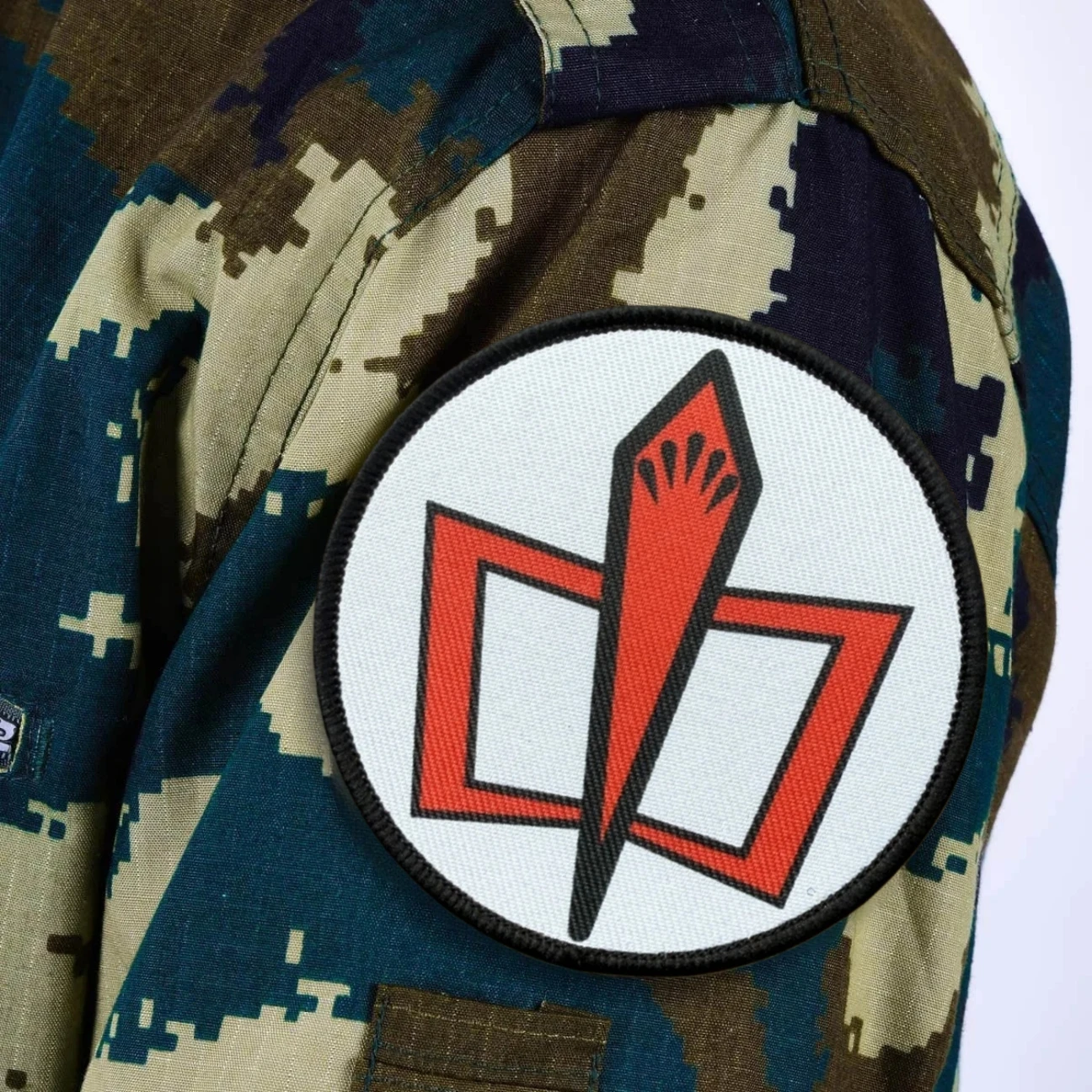 Parche "el héroe más grande", insignia de moral táctica, pegatina de mochila personalizada del ejército militar, parches de gancho y bucle impresos para ropa