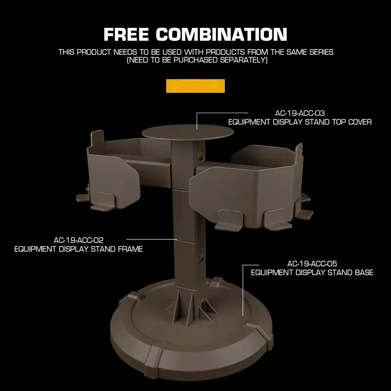 Accesorio de soporte de exhibición de cinturón de ajuste de 4 ranuras de nailon para accesorios de exhibición de equipos de cinturones - imagen 4