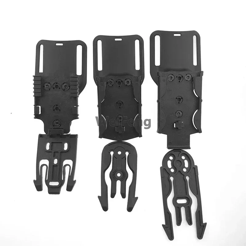 GL 17 /BT M9 P226 plataforma de cinturón de pistola QLS19 22 funda de cinturón de pistola funda MOLLE sistema de horquilla de bloqueo - imagen 2