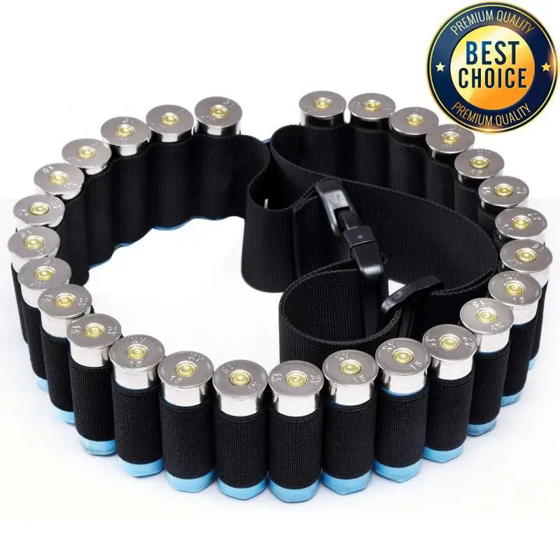 27/30/50 rondas deportes al aire libre 12G cinturón de almacenamiento 27/30/50 agujeros escopeta bala cinturón de almacenamiento táctico caza cinturón multifuncional - imagen 5