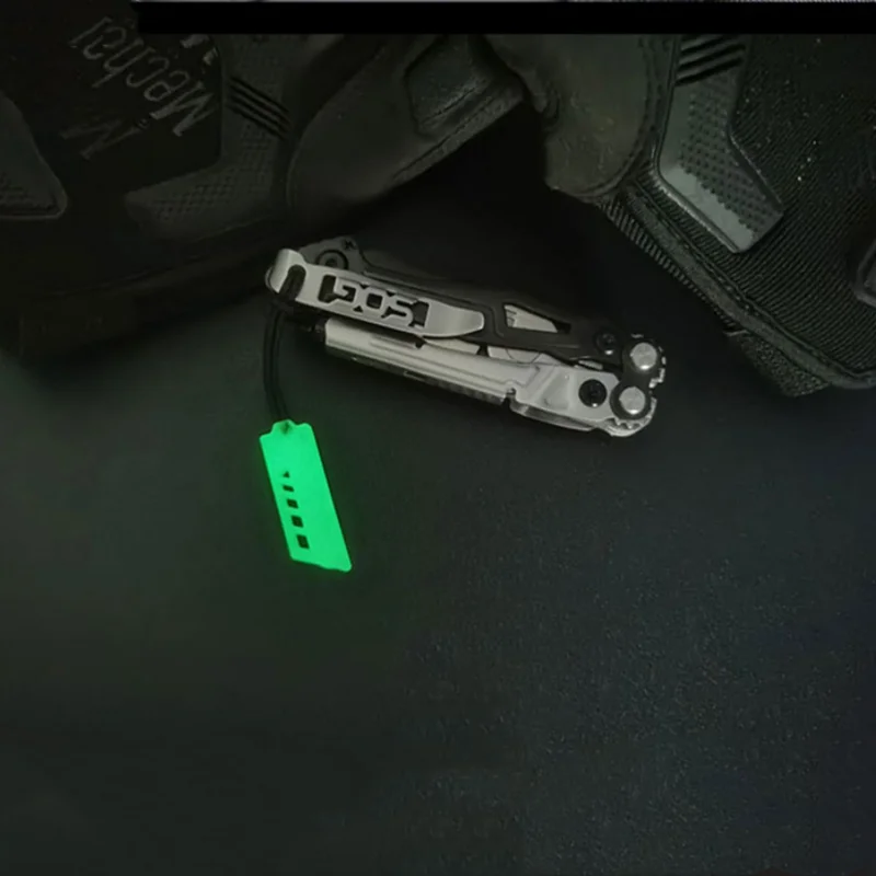 Mochila con cabeza de tracción luminosa de alta luz funcional 2,0, chaqueta de boxeo, ropa de TPU, cuerda con cremallera, cordón táctico - imagen 3