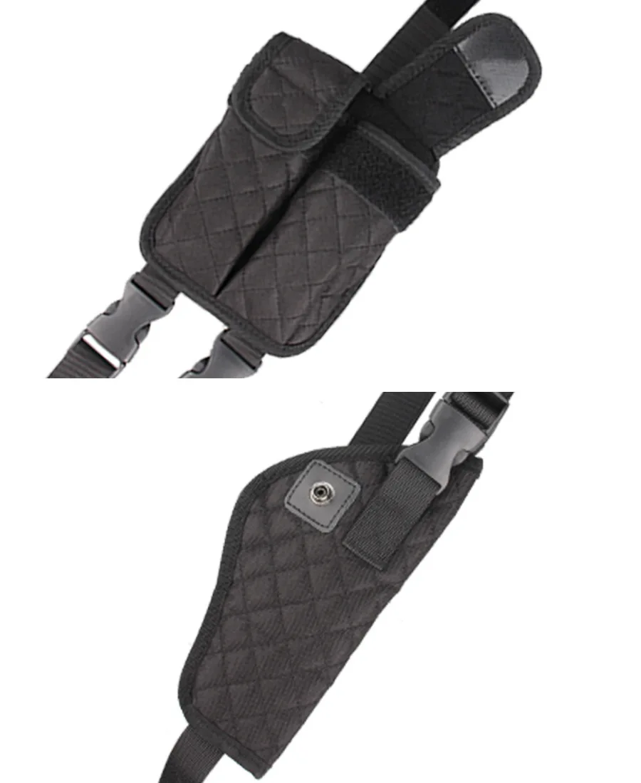 Comparación de funda con pistola compacta vs. tamaño completo