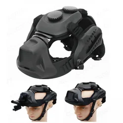 Casco visión nocturna 368C táctico con correa y soporte montaje