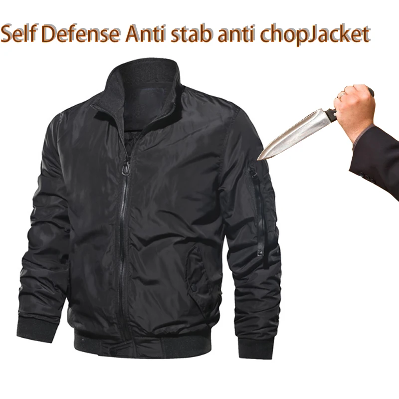 Chaleco antigolpes de autodefensa, chaqueta a prueba de puñaladas, corte táctico Militar, a prueba de Cuello, ropa Invisible y Flexible, 5X - imagen 2