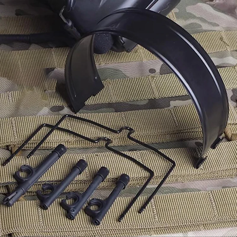 Diadema táctica para auriculares C2, repuesto de captación con cancelación de ruido, soporte para diadema, elementos de piezas - imagen 2