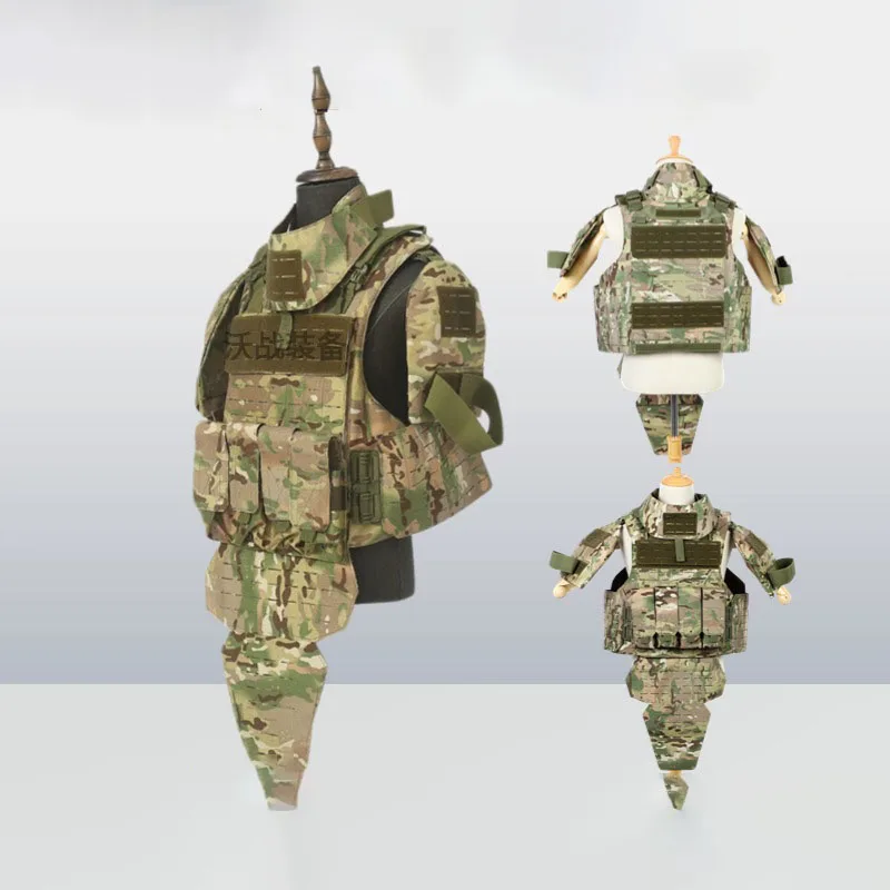 Chaleco táctico a prueba de balas de protección total, chaleco de armadura pesada de nivel 3 - imagen 4