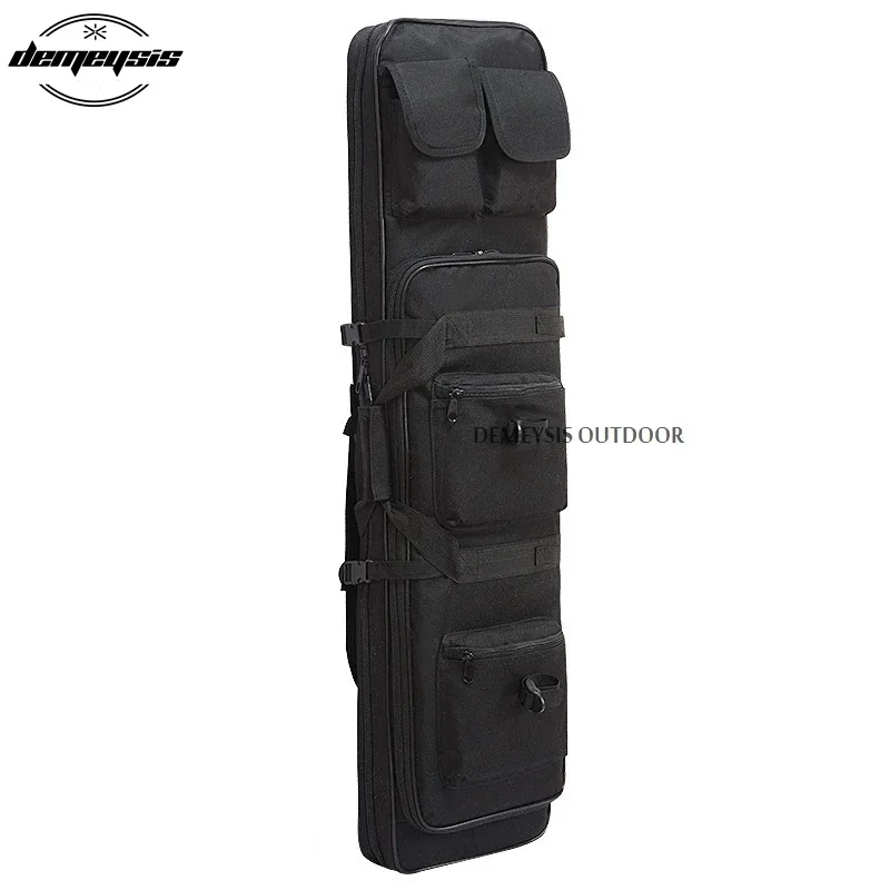 81 94 114 CM bolsa para pistola de caza al aire libre mochila táctica escopeta Rifle bolsa de transporte cuadrada funda protectora para pistola mochila - imagen 4