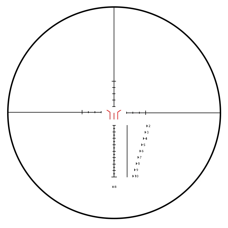 Telémetro de alambre para Rifle de aire de caza, retícula Mil puntos, mira telescópica táctica, mira óptica impermeable, IR 1,5-8x28 - imagen 4