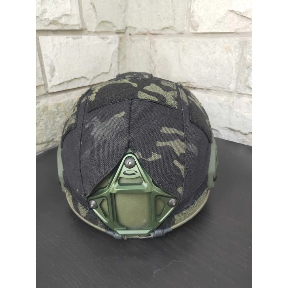 Cubierta protectora para casco táctico al aire libre M/L de tela para casco - imagen 4