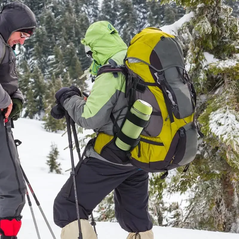 Bolsa táctica Molle para botella de agua, bolsa portátil para viaje, senderismo, botella de agua, soporte para cantimplora, soporte para hervidor, bolsa de hidratación - imagen 4