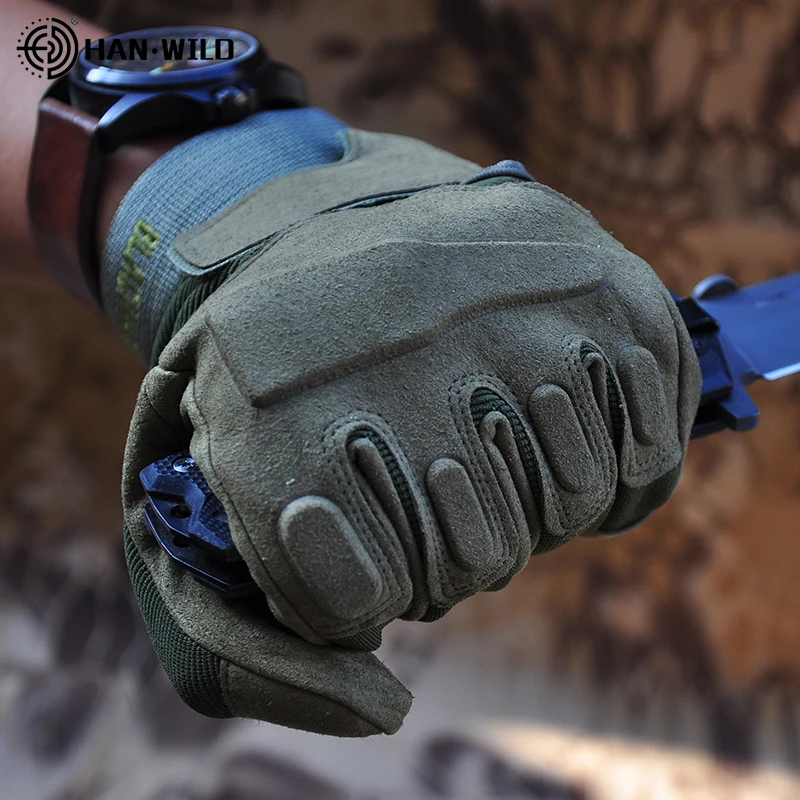 Guantes tácticos de combate con protectores nudillos – entrenamiento táctico - imagen 3