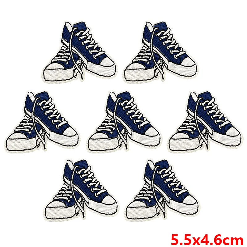 10 unids/lote parche bordado de chica negra parches para planchar para ropa parches termoadhesivos para coser apliques insignias Fusibles - imagen 4