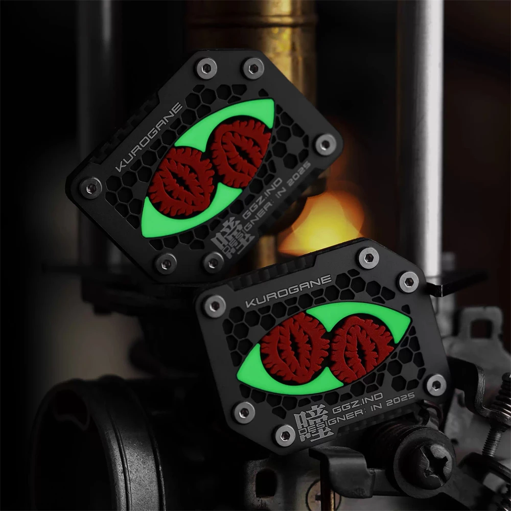 Parche luminoso de aleación de titanio para alumnos dobles, insignia de Metal táctica, brazaletes funcionales para exteriores para decoración de bolsas de ropa con gancho - imagen 2