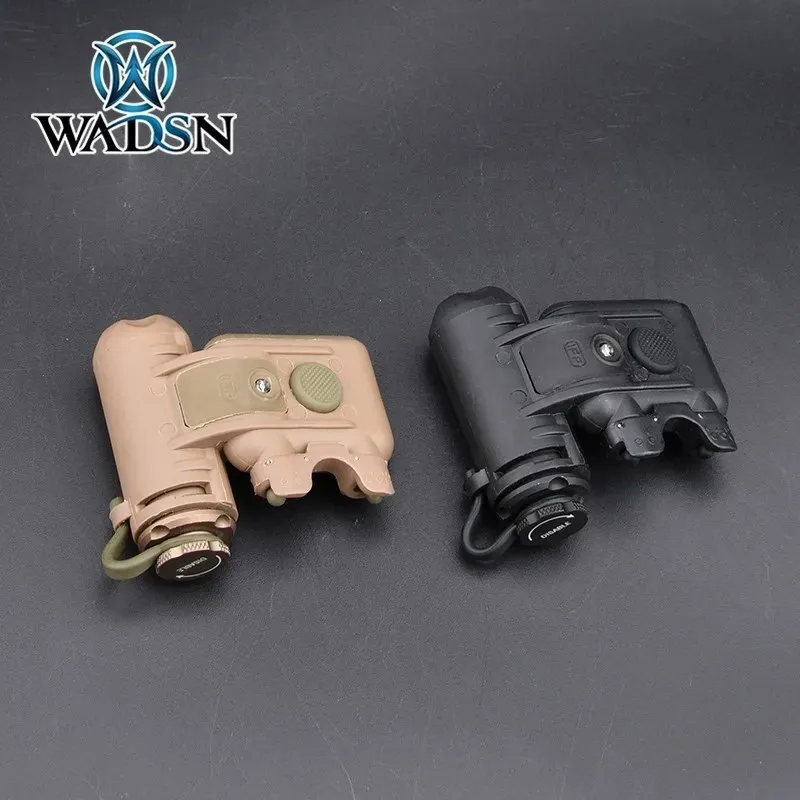 WADSN linterna táctica para casco Airsoft GEN 2, luz LED blanca y roja para iluminación IR para casco de señal, apta para caza al aire libre - imagen 2