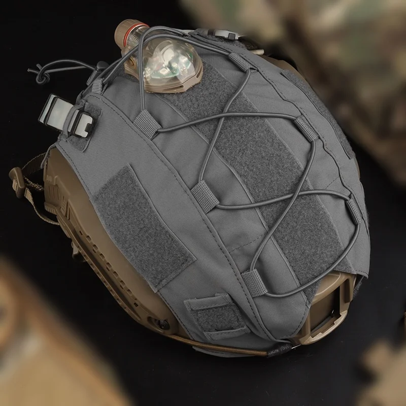Funda para casco de caza RÁPIDA |   Casco de caza de corte alto camuflaje |   Para accesorios de casco de exploración en la naturaleza - imagen 2