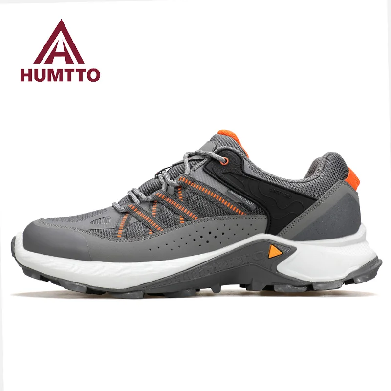 HUMTTO, zapatos de senderismo para hombre, zapatos transpirables para deportes al aire libre, zapatos todoterreno para correr, zapatillas de Trekking para mujer, botines, zapatos casuales - imagen 2