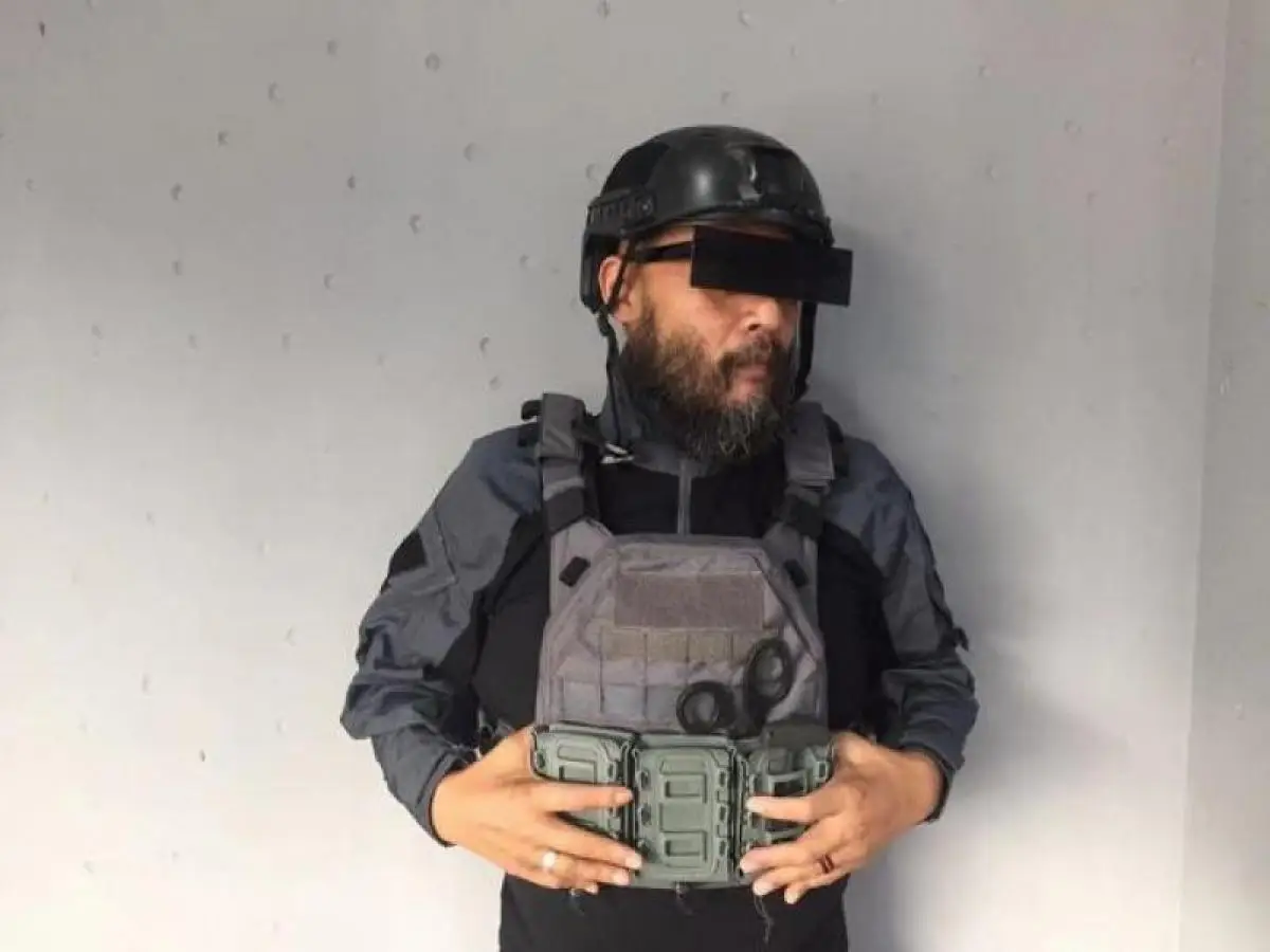 GAFAS BLACK BAR de protección del testigo FB I - Gafas de sol secretas - imagen 5