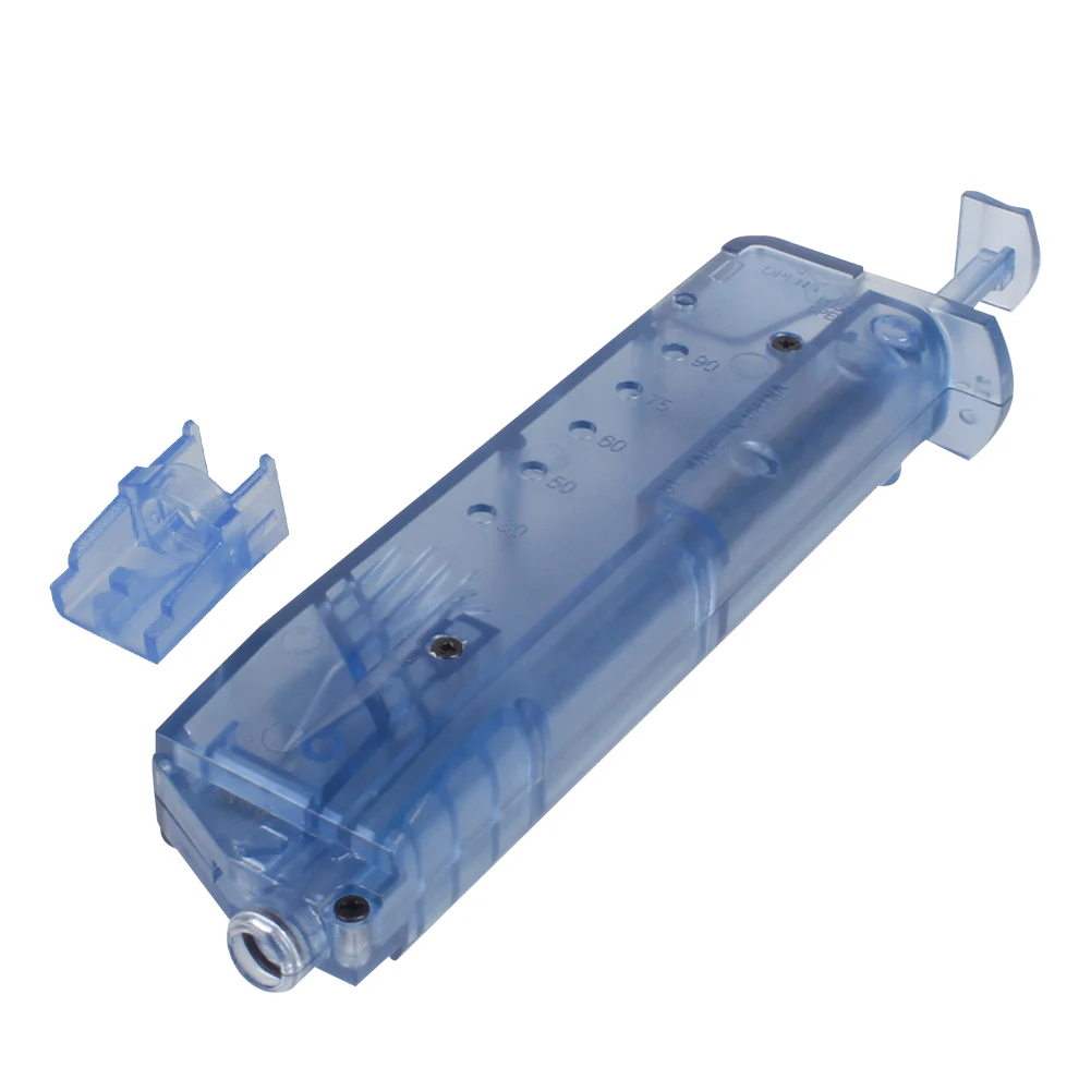 Cargador de velocidad táctico, pellets BBS de 6mm, capacidad de 100 rondas, cargador rápido con adaptador - imagen 4