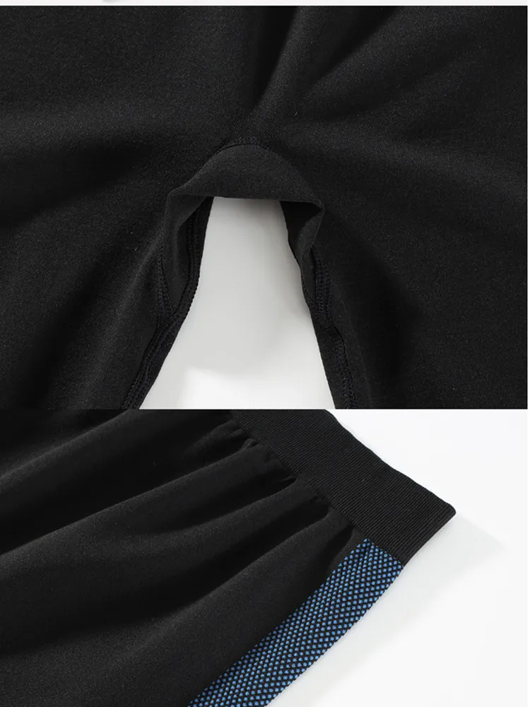 Ropa interior deportiva sin costuras para hombre, ropa interior de manga larga resistente al desgaste para gimnasio, Fitness, Yoga, Otoño Invierno, ropa interior transpirable para esquiar - imagen 4