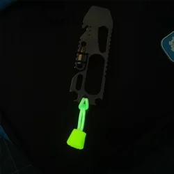 Kit paracord luminoso táctico para reparación EDC exterior