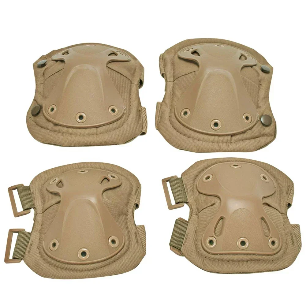 Rodillera táctica de camuflaje Unisex, coderas, Protector de rodilla para hombres y mujeres, deporte al aire libre, trabajo, caza, patinaje, equipo de seguridad, rótula - imagen 4