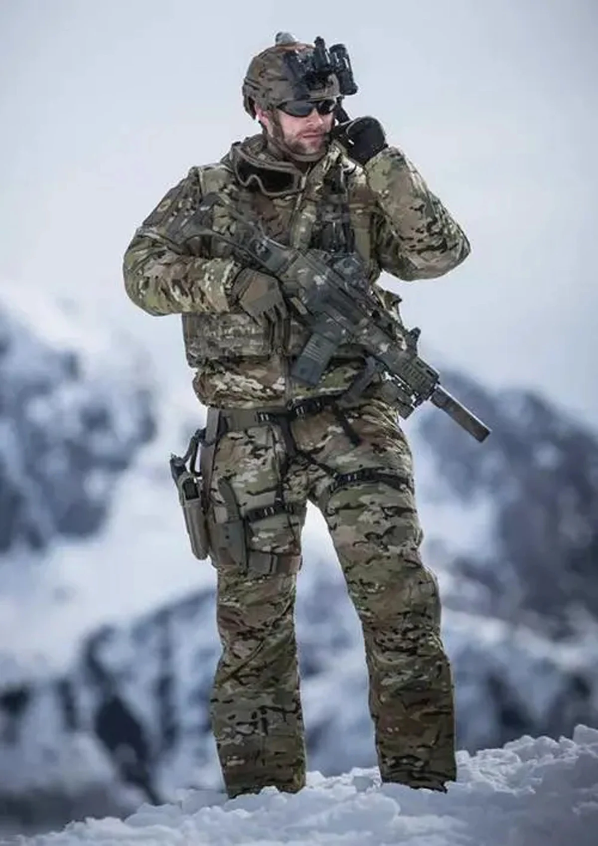 Chaqueta de camuflaje táctico G2, Algodón ligero, transpirable, cálido, uniforme de combate de montaña - imagen 3