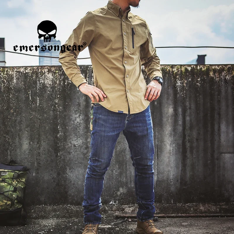 Camiseta Táctica EMERSONGEAR Triple Tech - Multi Bolsillo - imagen 3