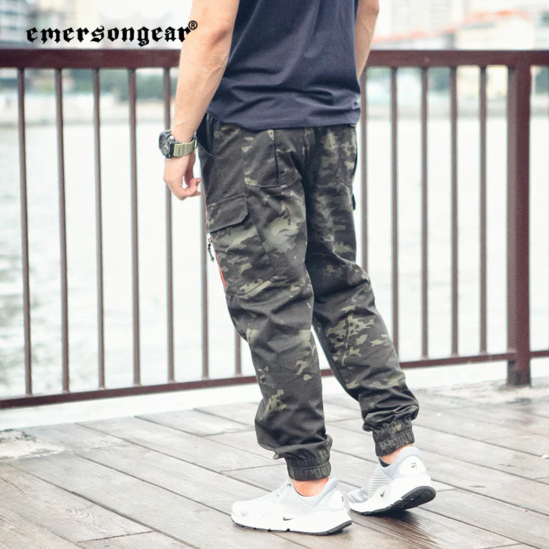 Emerson Gear pantalones tácticos cargo camuflaje con banda tobillo - imagen 5