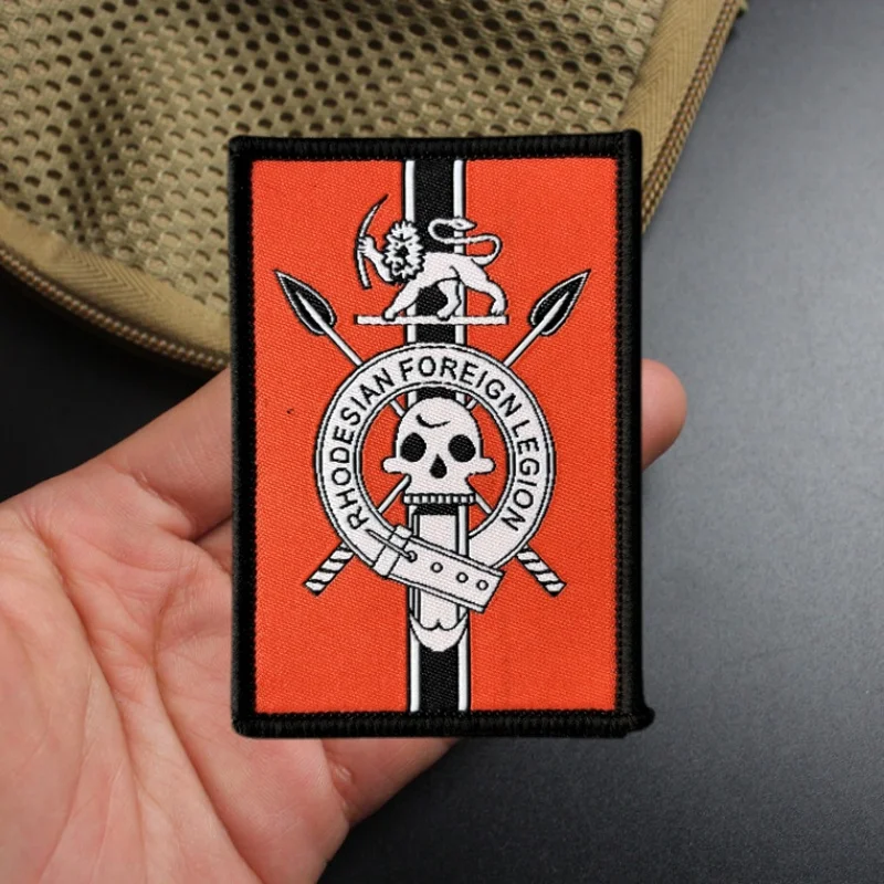 Insignia de moral táctica del cuerpo, parche impreso del ejército en la ropa, brazalete, gancho, parches militares, pegatinas para mochila - imagen 4