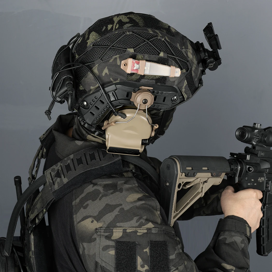 TOPTACPRO-funda táctica para casco rápido, gorros de nailon 500D, aro y aspecto 8801 - imagen 5