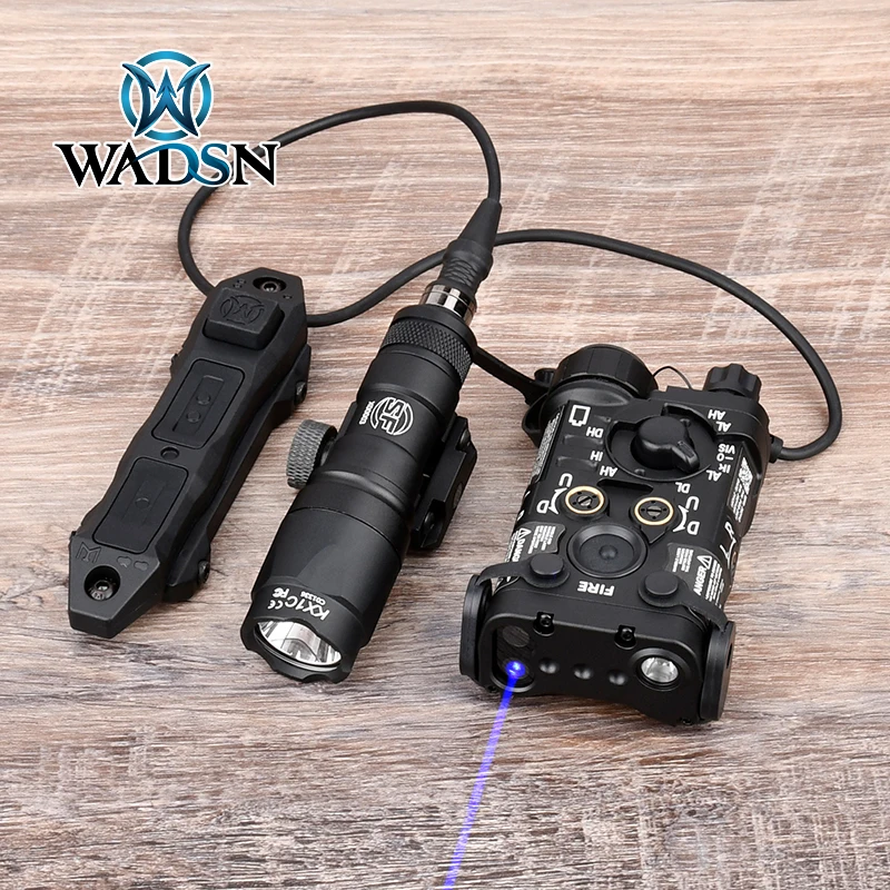 Láser táctico NGAL de aluminio IR, rojo, verde, azul, mira visible, luz estroboscópica blanca con SF M600 M300, luz de explorador, lámpara de caza - imagen 3