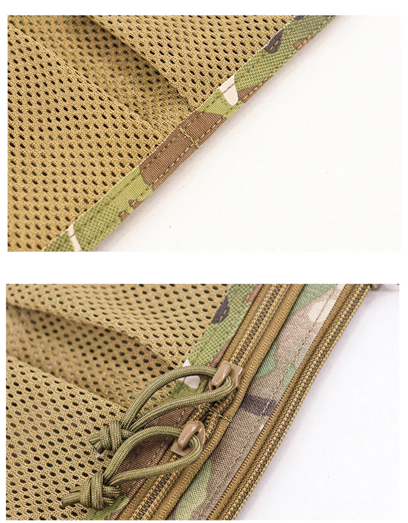 Bolsa organizadora táctica compacta EDC con gancho y bucle para almacenamiento interno y utilidad de mochila - imagen 4