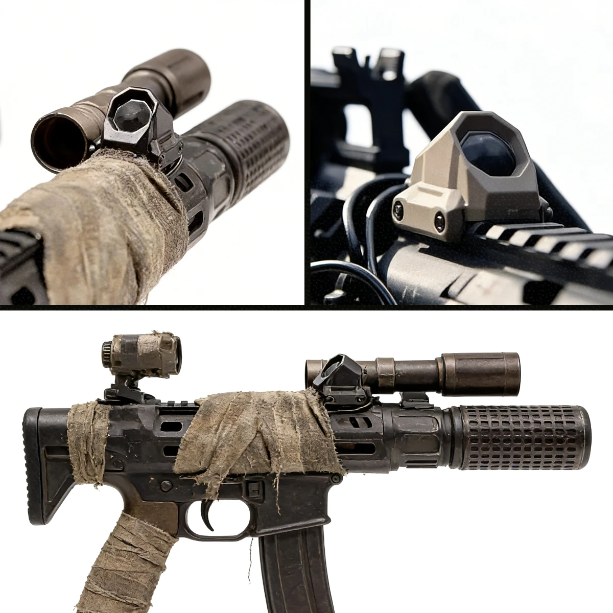 Interruptor de Presión Remoto Táctico AXON SL con Botón, Conector de 2.5/3.5mm/Grúa, Compatible con Surefire M300 M600 DBAL-A2 PEQ Láser para Riel de 20mm