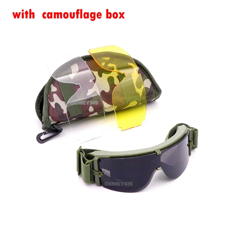 green frame camo box