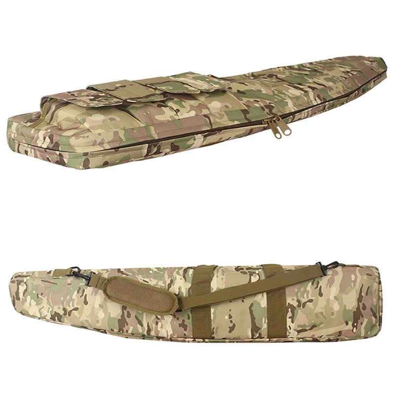 Bolsa de pistola táctica resistente al agua de 120CM de largo, funda de goma de espuma para Rifle de francotirador, Airsoft, caza - imagen 4