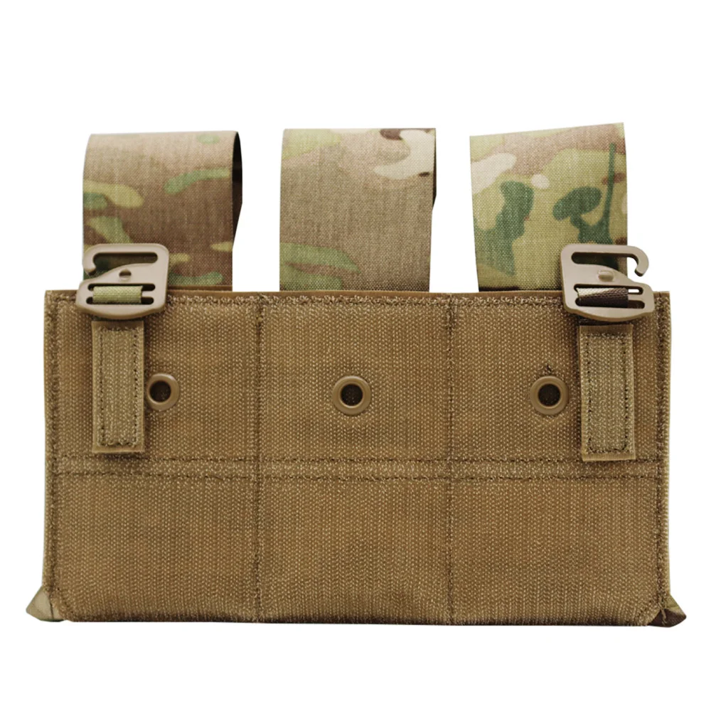 Chaleco táctico VULPO 5,56 M4, bolsa para revistas, Panel frontal, corte láser, Triple bolsa Mag para caza, equipo de chaleco Airsoft - imagen 3