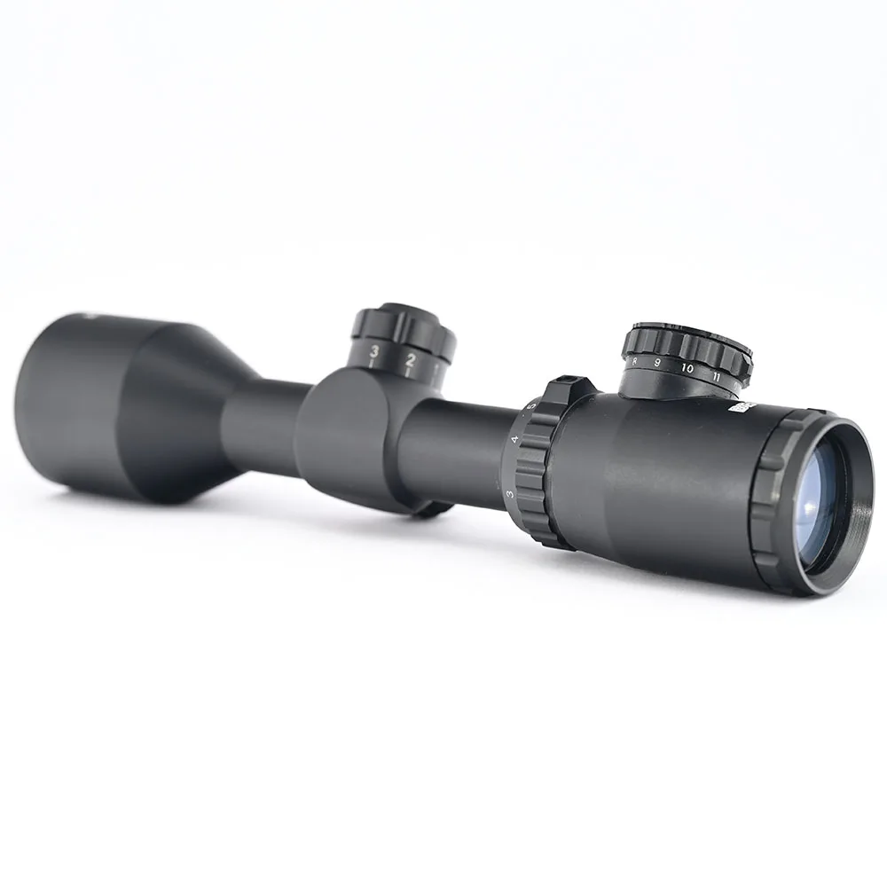 Shooin Optics Rifle Scope Hunting 3-9x42 IR Riflescope With Quick Micro Ballistic Adjustment Turret 25.4mm Tube 1/4 MOA - imagen 3