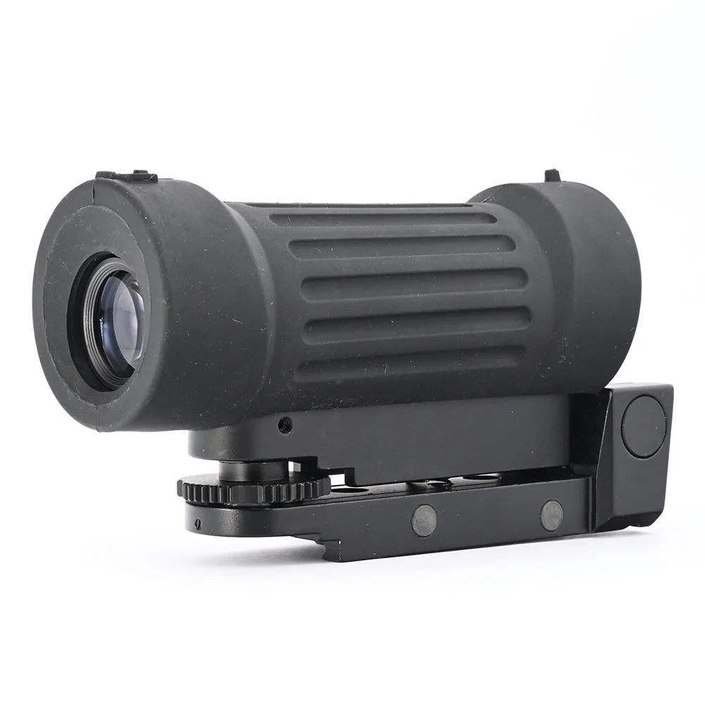 Mira telescópica de tipo táctico, mira óptica 4x30, Base de montaje Picatinny Weaver de 20mm con cubierta protectora completa de goma - imagen 4