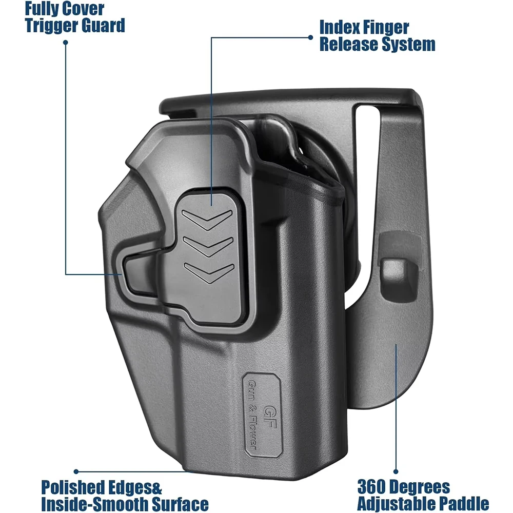 Funda OWB Springfield Hellcat Pro cintura retención nivel 2 diestra - imagen 4