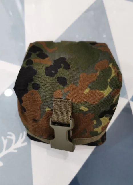 Bolsa de utilidad plegable de camuflaje moteado alemán de Alemania - imagen 3