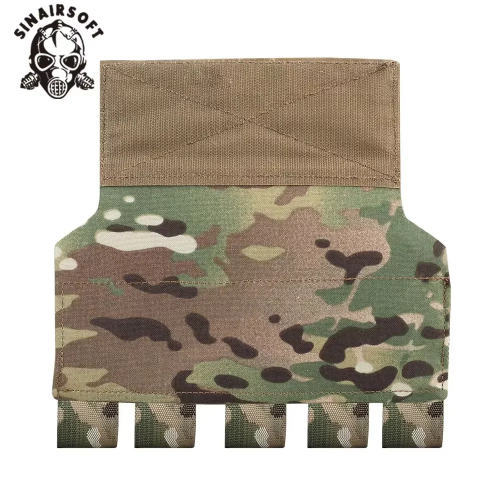 SINAIRSOFT-bolsa táctica M203 con gancho y bucle, 5 unidades, redonda, 40mm, colgador, bolsa, aparejo de pecho, placa, chaleco portador, accesorios abdominales - imagen 2