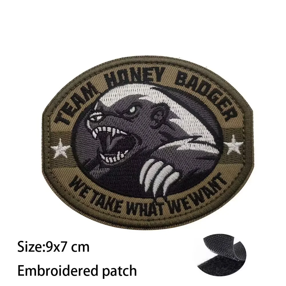 Chaqueta de Lobo y Leopardo de la serie Animal única, brazalete, águila, leopardo, mochila de gato, parches personalizados para ropa, nuevo - imagen 3