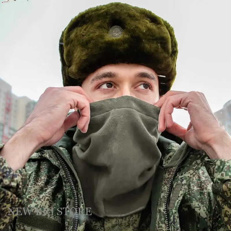 VKBO militar ruso, máscara facial de lana antifrío para invierno, casco, cubierta cálida para el cuello, protección para el cuello para ciclismo al aire libre, esquí - imagen 4