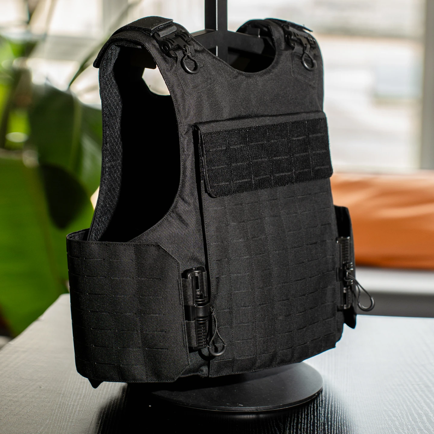 Chaleco táctico de liberación rápida para caza, protección total, chaleco multifuncional, traje trasero a prueba de puñaladas para exteriores - imagen 3