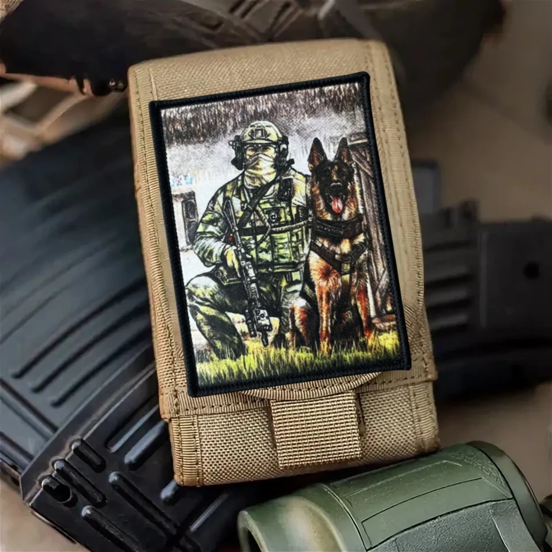 FSB Z Specnaz-pegatina para mochila con gancho y bucle para ropa, insignia de moral táctica, parches, brazalete del ejército militar