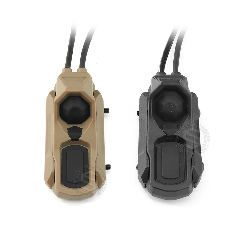 AXON SYNC-interruptor doble táctico NGAL LA-23 SF, enchufe para linterna, Cable de 7 "y 14" con adaptador Picatinny MLOK - imagen 5